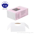 Art Paper Self Lock Bottom Cosmetic Box de empaquetado